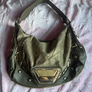 Gold Beyoncé Dereon Clutch Small rhinestone Bag Y2k 2000s Bag